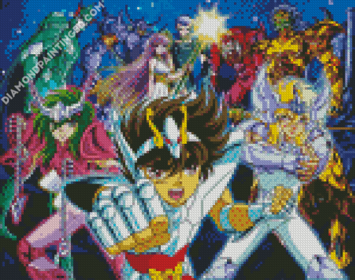 Saint Seiya Manga Anime Diamond Paintings