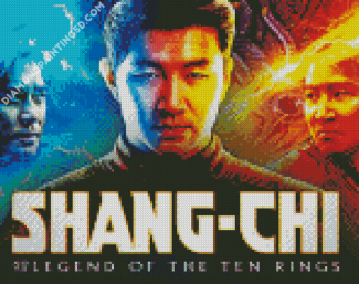 Shang Chi Movie Poster Diamond Paintings