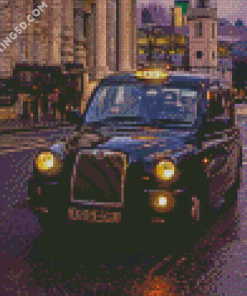 Aesthetic London Taxi Diamond Paintings