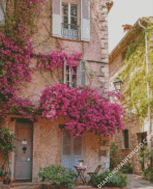 Old Buildings South Of France Diamond Paintings