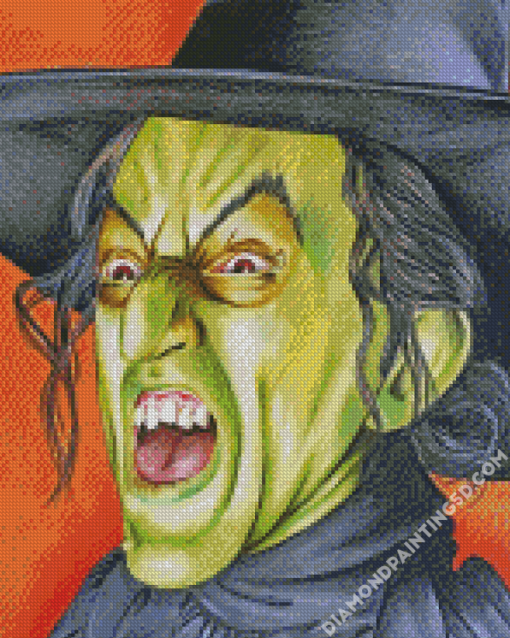 The Wizard Of Oz Wicked Witch Of The West Diamond Paintings