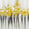 Abstract Gold Flowers Diamond Paintings