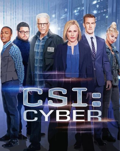 CSI Cyber Poster Diamond Paintings