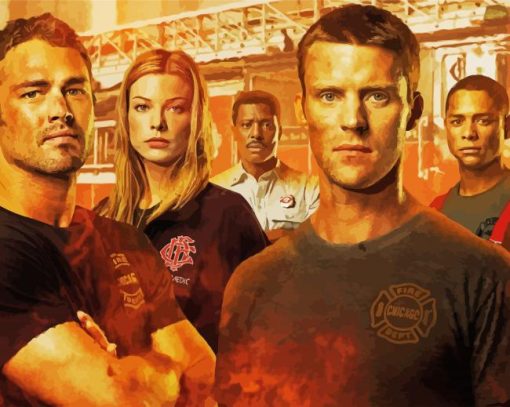 Chicago Fire Diamond Paintings