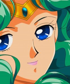 Close Up Sailor Neptune Face Diamond Paintings