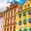 Colorful Houses In Karlovy Vary Diamond Paintings