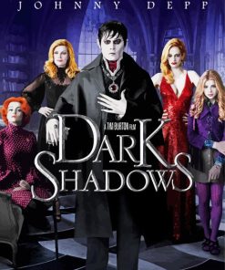 Dark Shadows Movie Poster Diamond Paintings