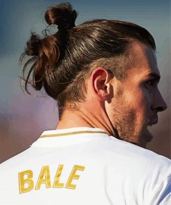Gareth Bale Player Side Face Diamond Paintings