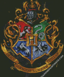 Hogwarts Crest Diamond Paintings