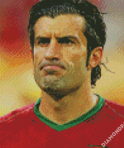 Portuguese Footballer Luis Figo Diamond Paintings