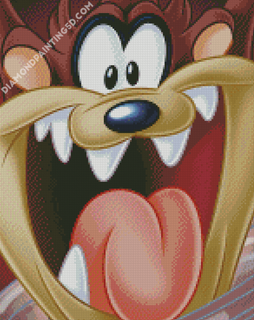 Taz Looney Tunes Animation Diamond Paintings