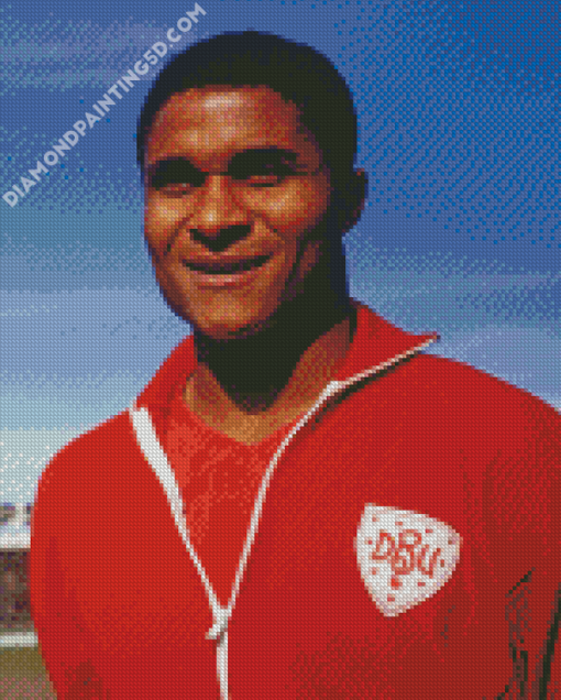 Eusebio Da Silva Player Diamond Paintings