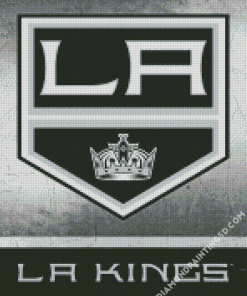 Los Angeles Kings Logo Diamond Paintings