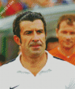 Luis Figo Player Diamond Paintings