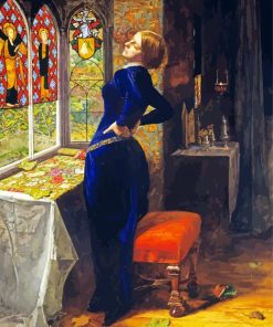 John Everett Millais Mariana Diamond Paintings