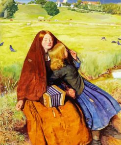 John Everett Millais The Blind Girl Diamond Paintings