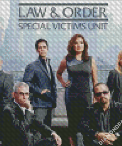Law And Order Diamond Paintings