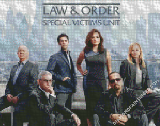 Law And Order Diamond Paintings