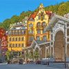 Market Colonnade In Karlovy Vary Diamond Paintings