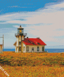 Point Cabrillo Lighthouse Diamond Paintings
