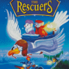 Rescuers Movie Poster Diamond Paintings