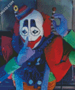 Aesthetic Clown Animal World Diamond Paintings