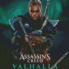 Assassin's Creed Valhalla Game Poster Diamond Paintings