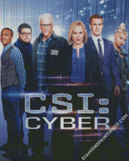 CSI Cyber Poster Diamond Paintings