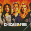 Chicago Fire American Serie Diamond Paintings