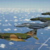 McDonnell Douglas F 4 Phantom II Planes Diamond Paintings