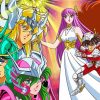 Saint Seiya Characters Diamond Paintings