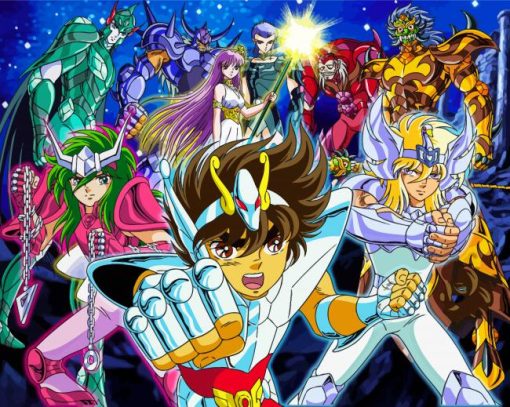 Saint Seiya Manga Anime Diamond Paintings