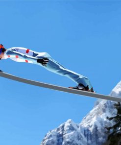Ski Jumping Diamond Paintings