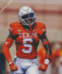 Texas Longhorns Football Player Diamond Paintings
