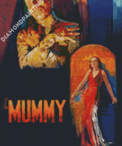 The Mummy Film Poster Diamond Paintings
