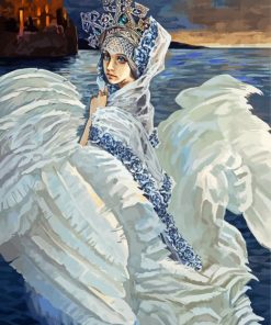 The Swan Princess Vrubel Art Diamond Paintings