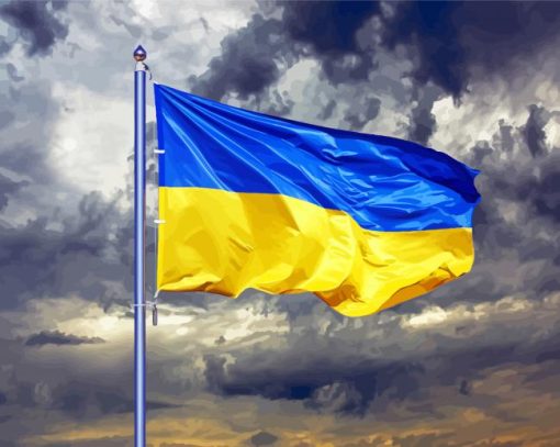 Ukraine Flag Diamond Paintings