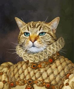 Aesthetic Victorian Cat Diamond Paintings