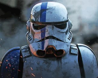 Aesthetic Storm Trooper Star Wars Diamond Paintings