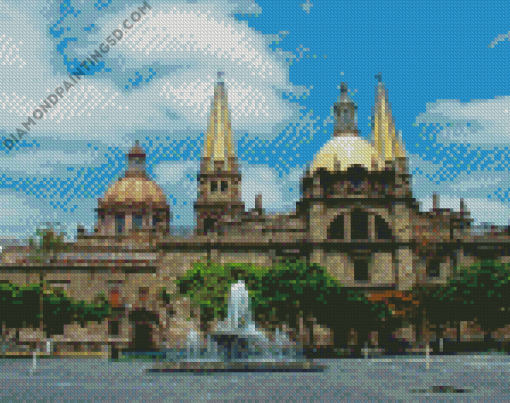 Cathedral Of Guadalajara Diamond Paintings