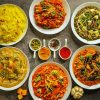 Curry Overhead Indian Food Diamond Paintings