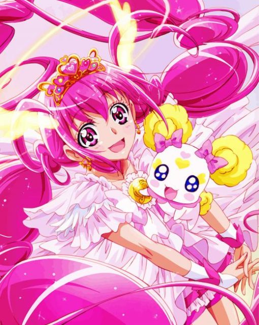 Cute Glitter Force Diamond Paintings