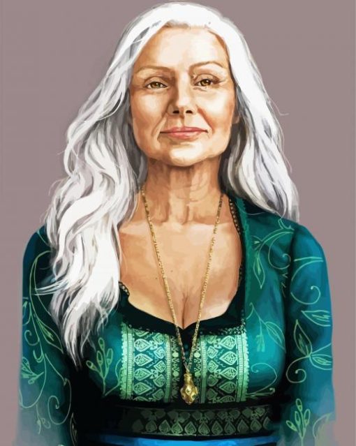 Gorgeous Old Lady Diamond Paintings