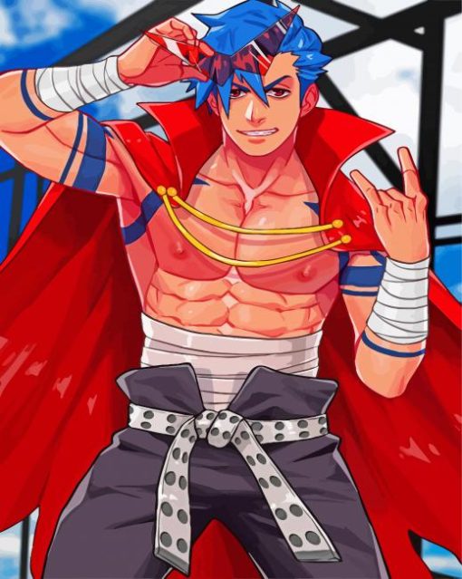 Strong Kamina Diamond Paintings