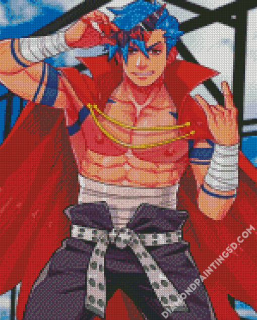 Strong Kamina Diamond Paintings