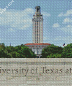 The University Of Texas Building Diamond Paintings
