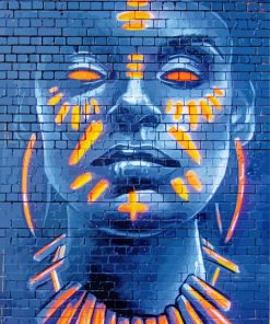 Woman Graffiti Art Diamond Paintings