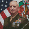 General James Mattis Diamond Paintings