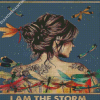 I Am The Storm Diamond Paintings