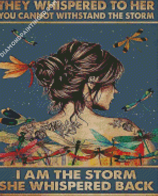 I Am The Storm Diamond Paintings